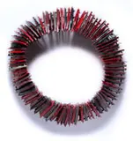 Usha Seejarim, Steamy Serpentine, 2022, reclaimed iron bases and paint