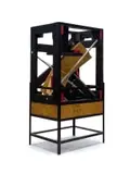 Serge Alain Nitegeka, Fragile Cargo VIII, 2011, paint, wood and steel