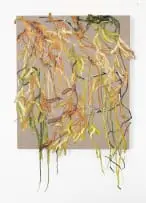 Gabrielle Kruger, Over Time, Leaves Will Fall, 2025, acrylic paint on Belgian linen