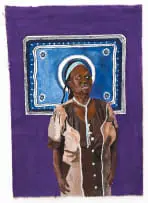 Tiko Senzo, The Healer, 2025, acrylic on canvas
