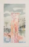 Rina Stutzer, The Enchantress I, 2025, silkscreen monotype hybrid on Fabriano Rosapina paper