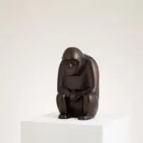 Brett Murray, Limbo, 2022, bronze with a dark brown patina