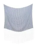 Bonolo Kavula, Dikeledi, 2021, punched Shweshwe fabric and thread
