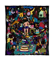 Mapula Embroidery Project, Mandela's 88th Birthday, embroidery on fabric