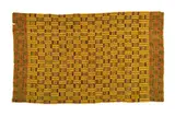 Prestige wrap by Asante (Ashanti) Peoples Unrecorded artist, rayon and silk, sold Feb 2026