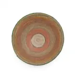 Grain basket by Dimba Peoples Unrecorded artist, plant fibres and polyester fibres, sold Feb 2026