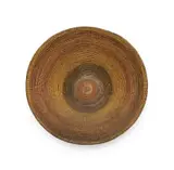 Grain basket by Dimba Peoples Unrecorded artist, plant fibres and polyester fibres, sold Feb 2026