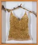 Berdine van der Mescht, Interwoven, grass, wood and nylon string