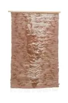 Leila Walter, The River, Alive, woven cotton, rayon, linen textile waste and wood