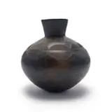 Siphiwe MaS'Khakhane Nala, (attributed to), Uphiso, Zulu vessel for carrying water with incised decoration, 1985, earthenware