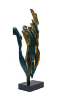 Anton Smit, Rite of Passage I, 2017, GRP (Glass Reinforced Polymer) and bronze, on a steel base