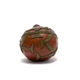 Ishungu, snuff gourd by N.Nguni Peoples Unrecorded artist, gourd and copper wire, sold Feb 2026