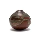 Ishungu, snuff gourd by N.Nguni Peoples Unrecorded artist, gourd and copper wire, sold Feb 2026
