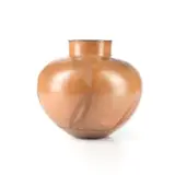 Ian Garrett, Vessel with incised motif, 2001, smoke-fired and burnished earthenware with incised decoration