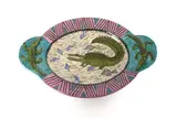 Ardmore Ceramic Studio, Crocodile and fish platter