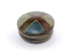 Esias Bosch, Lidded vessel, reduction stoneware