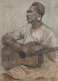 Dorothy Kay, The Listener, 1959, oil on board