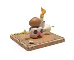 Stanley Pinker, Construction (Into the One Ear / and out the Other), mixed media with found objects