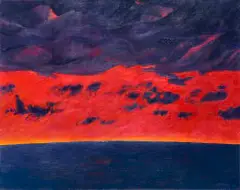 Erik Laubscher, Sononder (Sunset), April 27th 1994, 1994, oil on canvas