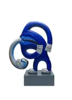Norman Catherine, Encore, 2010, oil on fibreglass, on a wooden base