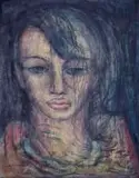 Alexis Preller, Adolescence, 1946, oil on canvas laid down on masonite