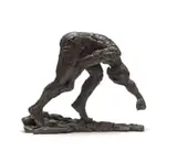 Dylan Lewis, Male Trans-Figure I, maquette (S268), bronze with a brown patina