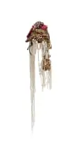 Igshaan Adams, Swatch III, 2019, beads, textile, fabric