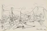 Irma Stern, Harbour Scene