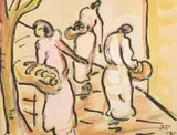 Irma Stern, Figures in a Market
