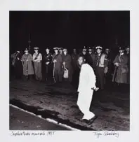 Jürgen Schadeberg, Sophiatown Removals, 1955, silver gelatin print on paper