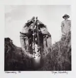Jürgen Schadeberg, Johannesburg (Manual Labourers Digging Trench), 1951, gelatin silver print