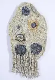 Moffat Takadiwa, Untitled, found keyboard keys mounted on acrylic glass