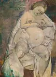 Jean Welz, Pregnant Nude