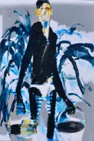 Michael Taylor, Mr June (Bartholomew), 2014, acrylic on panel