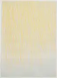 Chloë Reid, Yellow Drawing, 2014, graphite and coloured pencil on paper