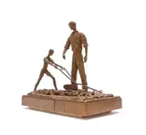 Rhona Stern, Ploughing, bronze