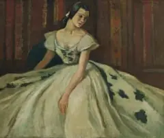 Nerine Desmond, Portrait of a Lady, 1947, oil on canvas