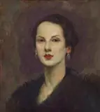 John Henry Amshewitz, Portrait of Miss Naomi Morgan