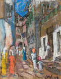 Freida Lock, Bustling Street, Zanzibar