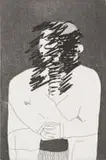 Robert Hodgins, A Little Beauty, 2008, etching and aquatint on paper