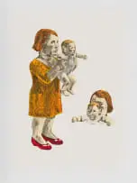 Eclipse by Claudette Schreuders, lithograph on paper, sold Sep 2025