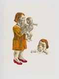 Claudette Schreuders, Eclipse, lithograph on paper