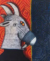 Colbert Mashile, Mohumi, 2007, oil on canvas