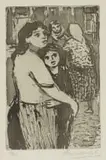 Eleanor Esmonde-White, Mother and Child, lithograph on paper