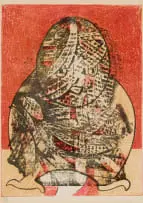 Max Ernst, Hibou, lithograph on paper