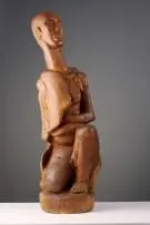 Kneeling Female Figure by Noria Mabasa, carved and patinated wood, offered Nov 2025