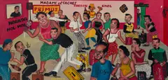 Chéri Benga, Victoire N: 63 Kuaka, 1992, oil on canvas board