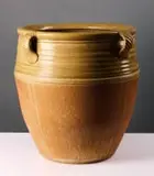 Digby Hoets, Ash over dry ash glaze pot