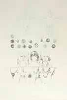 Andrew Verster, Surf City I, 1970, multi-plate etching with embossing on paper