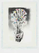 Andrew Verster, Wild Statice, 1991, colour lithograph on paper